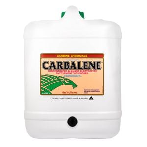Carbine Carbalene Horse Pony Alkalyne Electrolye Supplement 16l
