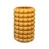 Maine & Crawford Agapi 21x14cm Bubble Form Ceramic Vase - Mustard