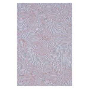 Wallpaper Trader Sea Scape Wallpaper Roll 10.05m X 52cm, Pink On Blue