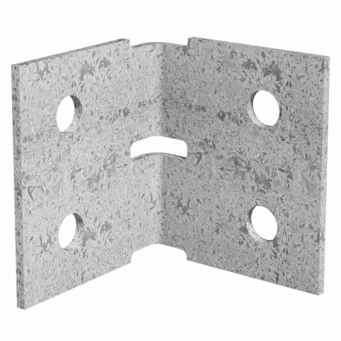 Dunnings 60 x 60 x 70mm M10 Galvanised Angle Bracket