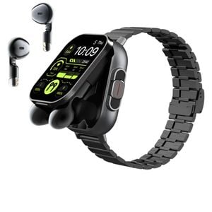 Lifebay 2-in-1 Smart Watch with Earphones Bluetooth GPS (Black)