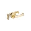 Zanda Satin Brass Streamline Privacy Set 7090.Sb
