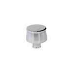 Cal Custom Polished Aluminium Push-In Breather Cap Smooth Finish, Valve Cover