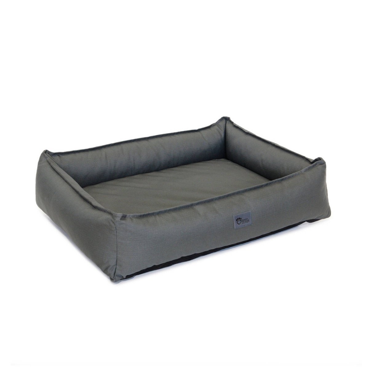 Superior Pet Plus Ripstop Pet/Dog Lounger/Bed Jungle Grey Small 87cm ...