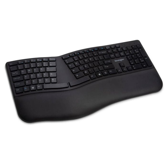 Kensington Dual Wireless Ergo Keyboard - Black