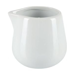 Olympia Cream & Milk Jugs Whiteware 12 Pack 230ml Catering Cafe Restaurant Tableware