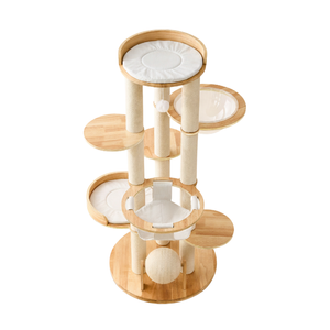 Loft Wooden Multi-level Cat Tree
