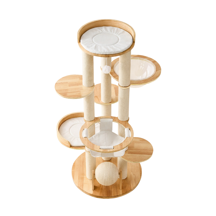 Loft Wooden Multi-level Cat Tree