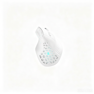 SOLAKAKA E9 Vertical MMO Gaming Mouse Tri-Mode 36000 DPI Ergonomic - White