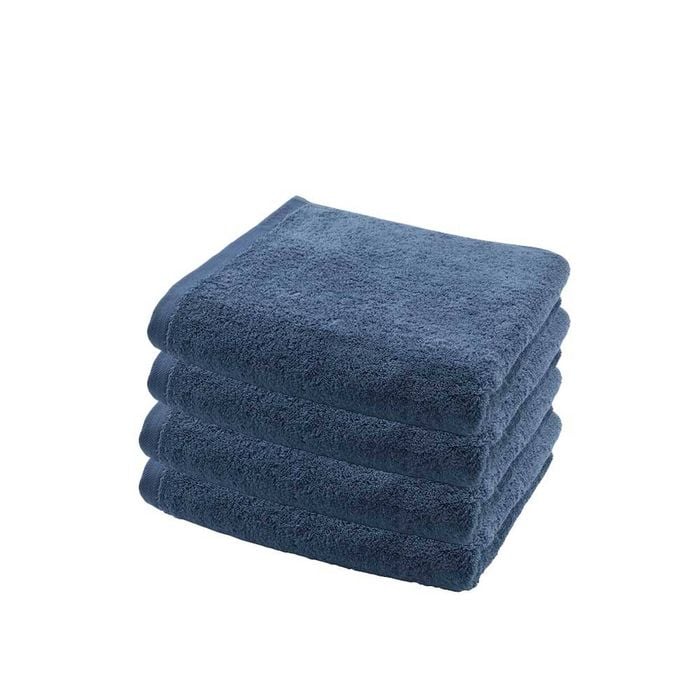 4 Pack - Luxury Egyptian Cotton Bath Sheet 100x150cm - Denim