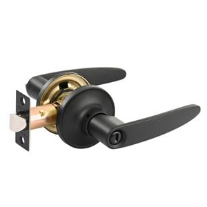 Ikonic Black Matte Norr Privacy Lever Set