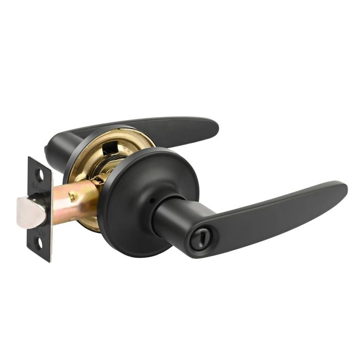 Ikonic Black Matte Norr Privacy Lever Set