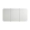 Attica 1500mm White Matte Porta LED Shaving Cabinet With Powerpoint / USB-C