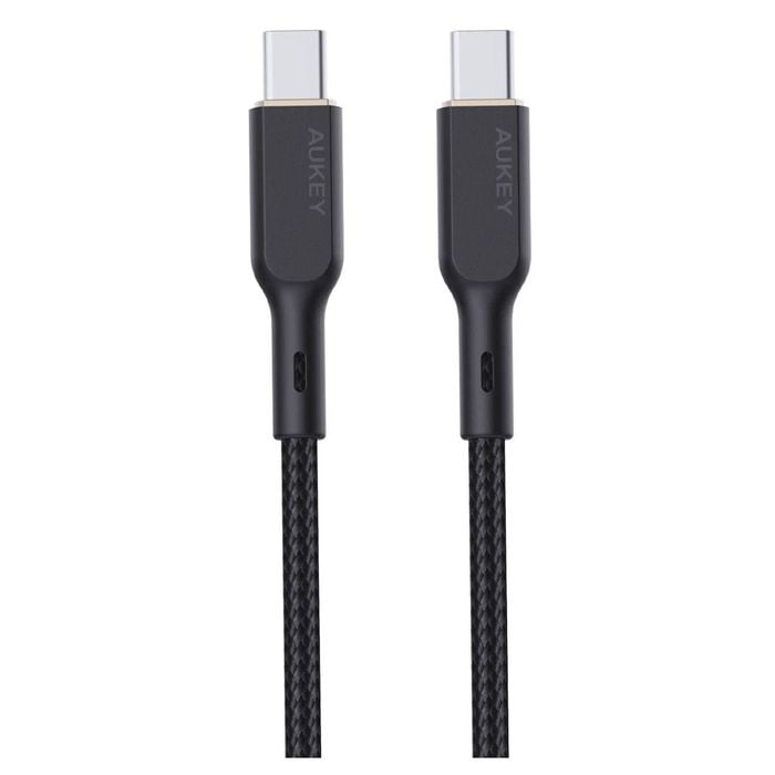AUKEY CB-NCC1 Circlet CC USB-C to C Cable Nylon Braided 60W 1m