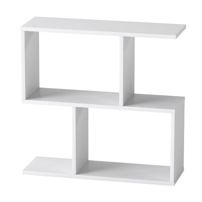 Levede 3 Tier Storage End Side Table in White Colour