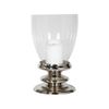 Ssh Collection Jackie 43cm Tall Hurricane Lamp - Polished Nickel Stand