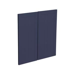 Kaboodle Corner Base Cabinet Doors Pk2 Country Berry Blue