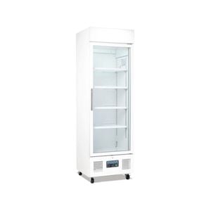 Polar G-series Upright Display Fridge White 350ltr - Commercial Drink Fridges (dm076-a)