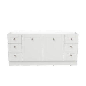 New England Joinery 1800mm Diadem Centre Bowl Floor Standing Vanity - Cabinet Only