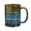 Catzon 20oz Ceramic Coffee Mugs Large Tea Cup For Office And Home-greenblue