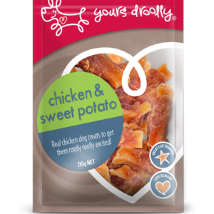 Yours Droolly Dog Treats - Chicken & Sweet Potato 110g