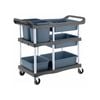 SOGA 3 Tier Commercial Soiled Food Trolley