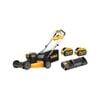 DeWALT 2x18V XR Self-Propelled Lawn Mower Kit with 9Ah FLEXVOLT Batteries