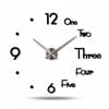 DIY Wall Clock Modern Frameless Large 3D Wall Watch (Small)