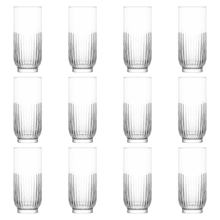LAV Tokyo Highball Glasses - 540ml - Clear - Pack of 12
