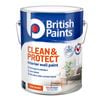 British Paints Extra Deep Low Sheen Clean and Protect Interior Paint - 10L
