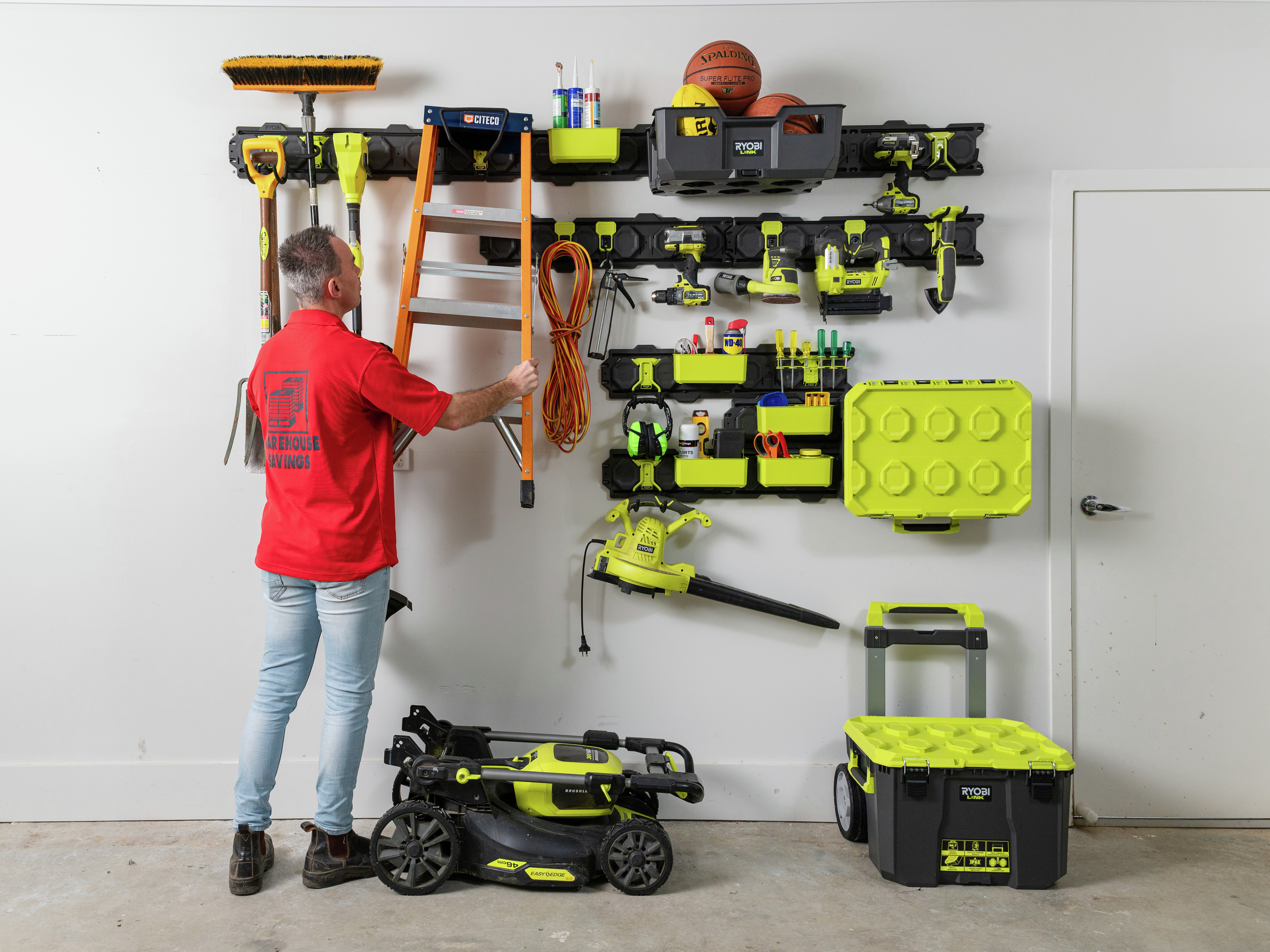 Ryobi Link The Ultimate Garage Storage Solution Bunnings Australia