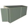 Build-A-Shed 1.2 x 4.5 x 2.0m Tunnel Shed Tunnel Hinged Door No Side Doors - Green
