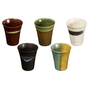 Omotenashi Meito No Sato Set of 5 Tea Cups - 270ml
