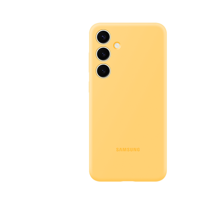 Samsung Silicone Case for Galaxy S24+ - Yellow