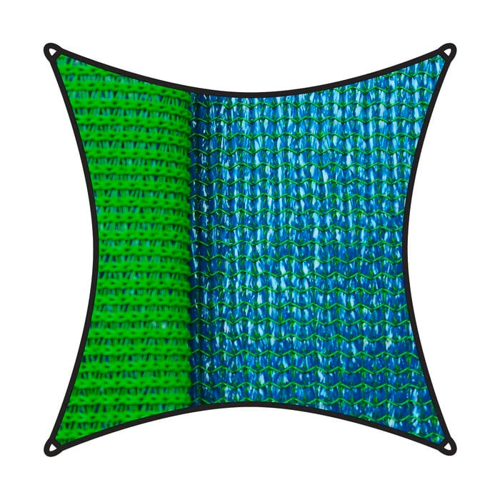 Coolaroo 5.4m Square Topaz Designer Series Sail