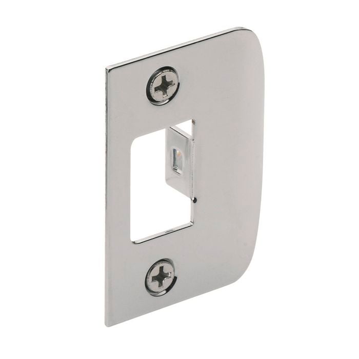 Gainsborough 42mm Bright Chrome D Strike Plate - To Suit 480 Series