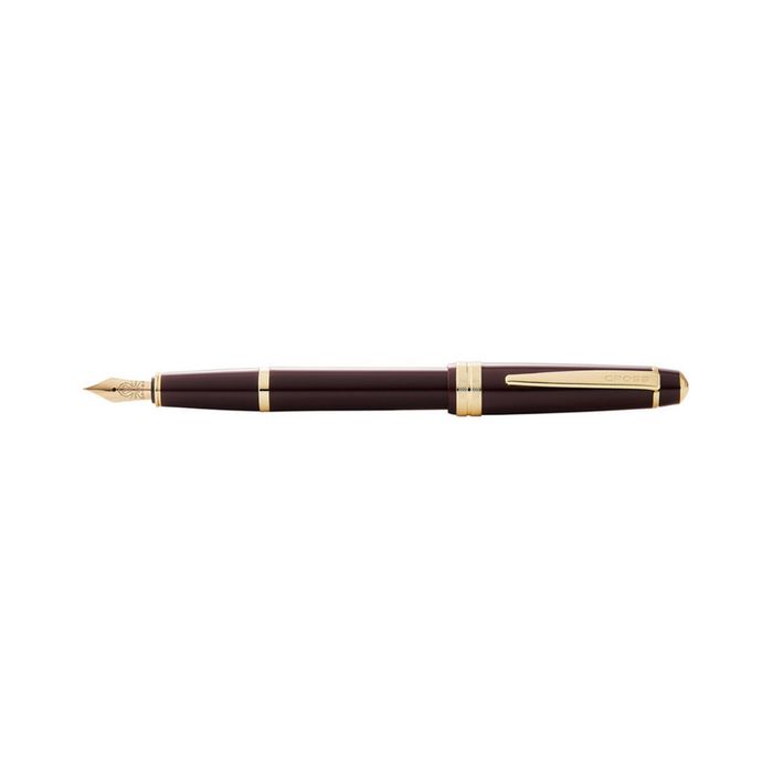 Cross Bailey Light Gloss X Fine Fountain Pen Office Writing Stationery Blk/gold