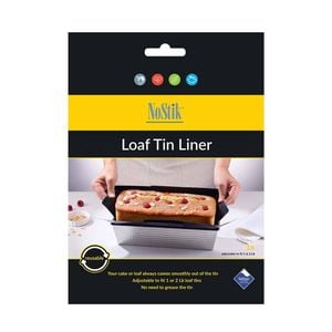 Nostik Reusable Adjustable Loaf Tin Liner Mat - Black
