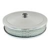 9" X 2" Air Cleaner Kit Chrome to Suit 2-5/16" Neck Carburettor suits Stromberg
