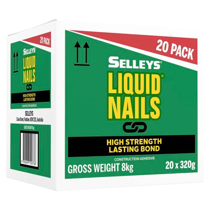 Selleys 320g Liquid Nails - 20 Pack