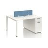 Emery 2-Seater Office Table White