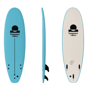 Summer Vibes Stable Table Softboard 6'0" / 54l - Blue White