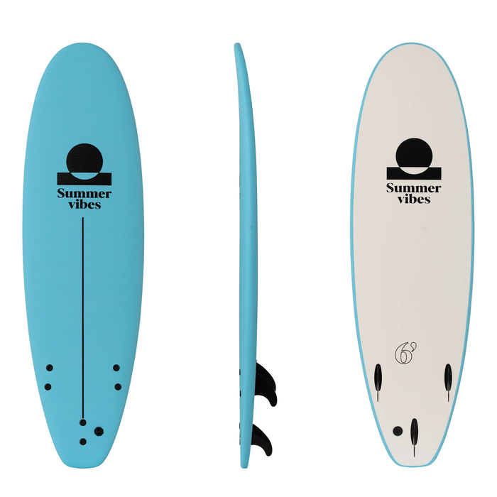 Summer vibes Stable Table Softboard 6'0" / 54L - Blue White