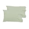 Grand Aterlier Pair of Queen Sized Pillowcases - Fennel