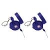 2pc Hookeze Fishing Knot Tying Tool/Quick Knotting Line Large - Blue