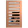 Hume 2040 x 1200 x 40mm Entrance Door Savoy Clear Glass XS28