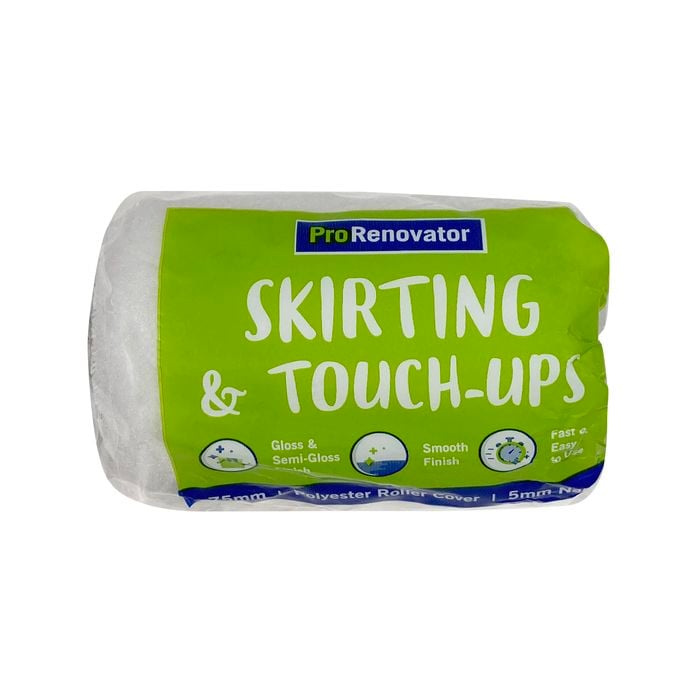 Pro Renovator 75mm Skirtings And Touchups Roller Cover