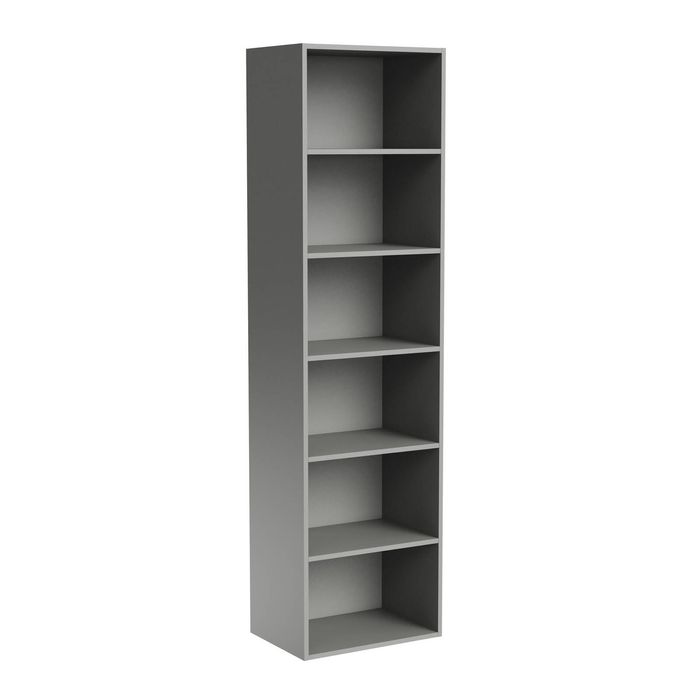 Kaboodle 600-699mm Oyster Customisable Deep Tall Med Pantry Open Shelf