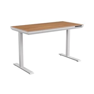 Maestro Furniture Flex Electric Sit Standing Height Adjustable Home Office Computer Desk 120cm W/ Drawer Natural