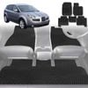 6D Diamond Car Floor Mats for Subaru Tribeca (B9)2005-2014-Full Set-Black-Outback GT